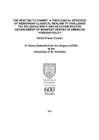 David Fraser Cowan Phd Thesis