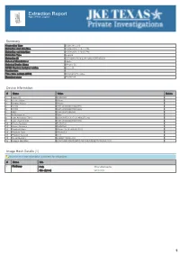 Extraction Report Apple Iphone Logical