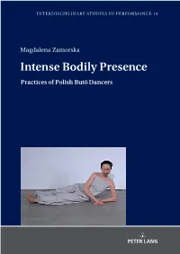 Practices of Polish Butō Dancers