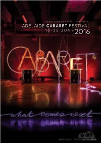 CABARET DINNER Hosted by EDDIE PERFECT the OLD & the NEW 25