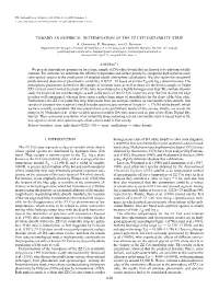 Toward an Empirical Determination of the Zz Ceti Instability Strip A