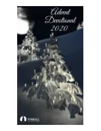 Advent Devotional Book 2020