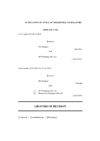 Singapore C of a on Consideration in Variation of Contracts.Pdf