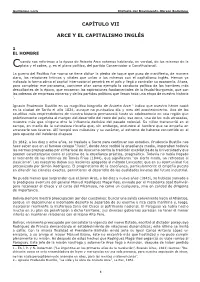 Arce Y El Capitalismo Inglés