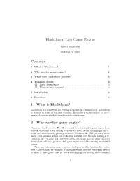 Blackthorn: Lisp Game Engine
