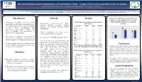 Extension Methods and Their Implications on Crop Yield in a Maize