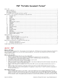 PDF “Portable Document Format”