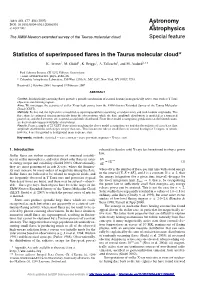 Statistics of Superimposed Flares in the Taurus Molecular Cloud