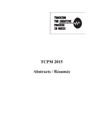 TCPM 2015-MEF Abstracts