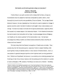 1 Did Goethe and Schelling Endorse Species Evolution?