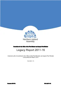 Legacy Report 2011-16