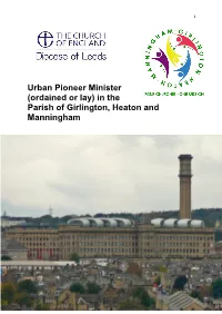 (Ordained Or Lay) in the Parish of Girlington, Heaton and Manningham