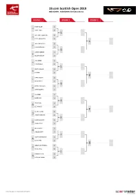 19.Com Scottish Open 2019 09/12/2019 - 15/12/2019, Emirates Arena