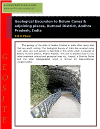 Belum Caves & Adjoining Places, Kurnool District, Andhra Pradesh, India P.R.C.Phani