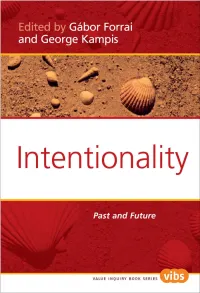 INTENTIONALITY Past and Future VIBS