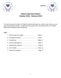 Summary Report for the Team