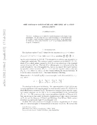 The Contact Structure on the Link of a Cusp Singularity 3