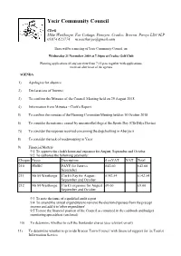 Meeting Papers Electronically 6.1 in Order to Save Money, It Was Resolved to Issue Agenda and Meeting Papers Electronically