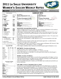 Weekly Notes