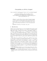 Choosability on H-Free Graphs?