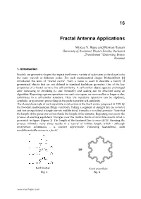 Fractal Antenna Applications 16X