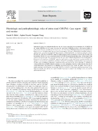 Physiologic and Pathophysiologic Roles of Extra Renal Cyp27b1: Case Report T and Review ⁎ Daniel D
