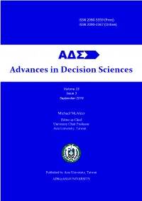 Predictive Models for Classifying the Outcomes of Violence: Case Study for Thailand’S Deep South*