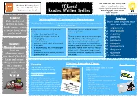 Reading, Writing, Spelling Template.Pages
