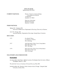 DOUG Mcadam (Updated September 2003)