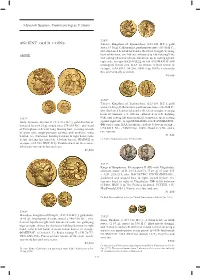 Eleventh Session, Commencing at 9.30Am ANCIENT GOLD COINS