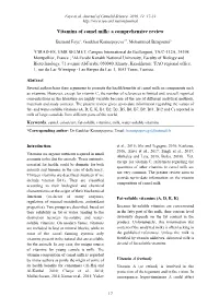 Vitamins of Camel Milk: a Comprehensive Review