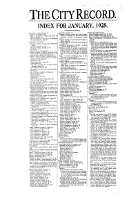 1925-01-00 Index