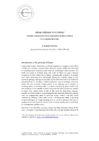 From Topiary to Utopia? Ending Teleology and Foregrounding Utopia in Garden History