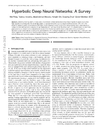 Hyperbolic Deep Neural Networks: a Survey