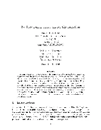No Free Lunch Theorems for Optimization 1 Introduction