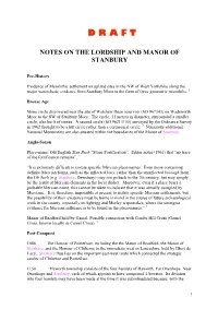 Notes on Stanbury