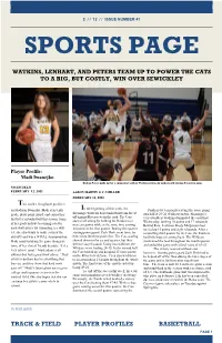 Track & Field Player Profiles Basketball