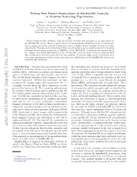 Arxiv:1812.08768V2 [Hep-Ph] 3 Dec 2019