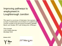 Improving Pathways to Employment in Loughborough Junction