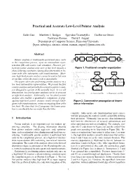 Practical and Accurate Low-Level Pointer Analysis