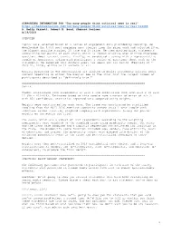 SUPPORTING INFORMATION for “Too Many People Think Satirical News Is Real” R
