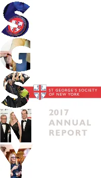 2017 Annual Report Let Mercy Be Our Boast and Shame Our Only Fear