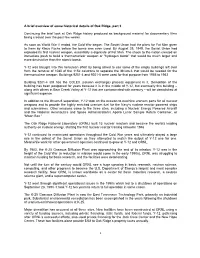 A Brief Overview of Some Historical Details of Oak Ridge, Part 3