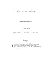 Graph Symmetries