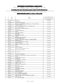 Building List 20200301.Xlsx