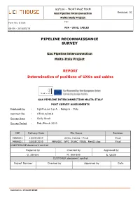 Pipeline Reconnaissance Survey