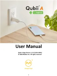 Qubii a Usermanual(1.5.3) En