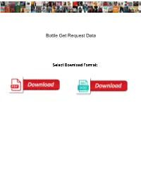 Bottle Get Request Data