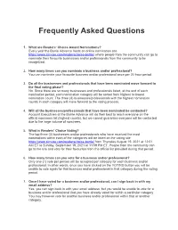Frequently Asked Questions