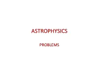 Astrophysics